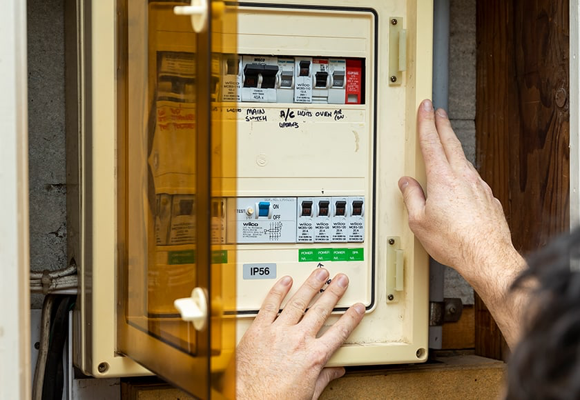 Example switchboard photo